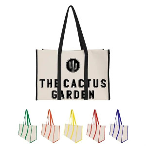 Recycled Canvas Wrap Around Tote Bag