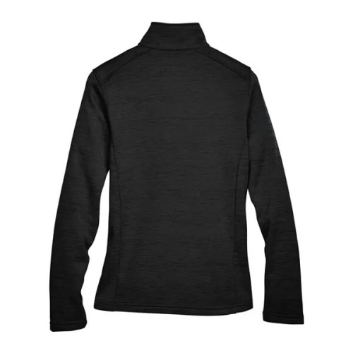 Devon & Jones Women's Newbury Melange Fleece Quarter-Zip ...