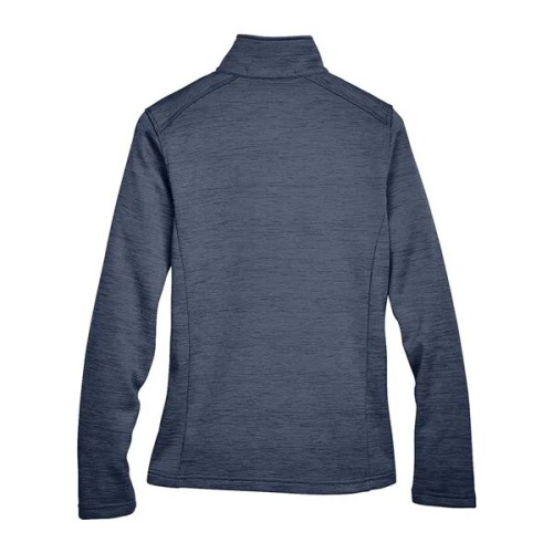 Devon & Jones Women's Newbury Melange Fleece Quarter-Zip ...