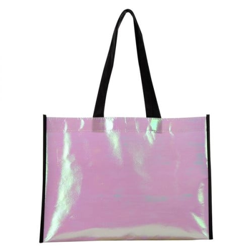 Mini Pearl Laminated Non-Woven Tote Bag