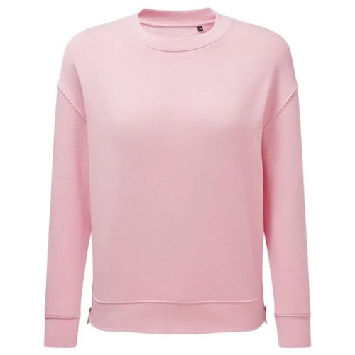 TriDri Women's Billie Side-Zip Crewneck Sweatshirt