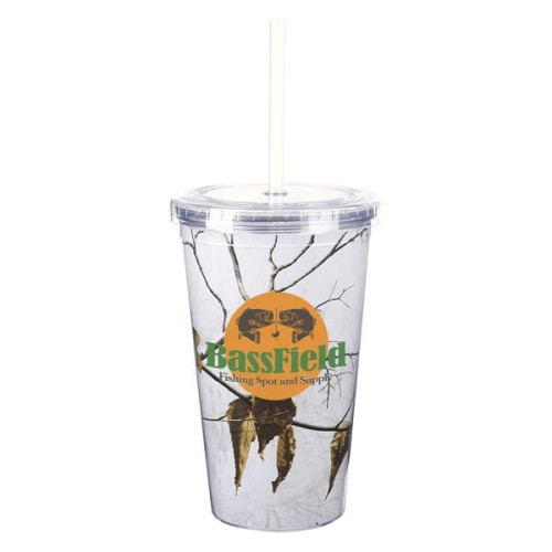 6 Oz. Realtree® Newport Acrylic Tumbler With Insert