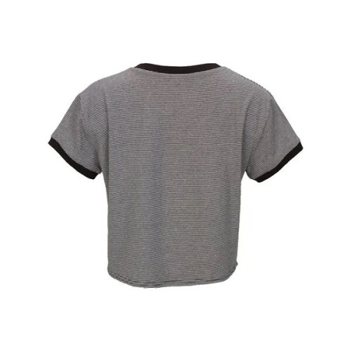 Boxercraft Women's Striped Tie Front T-Shirt