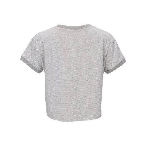 Boxercraft Women's Striped Tie Front T-Shirt