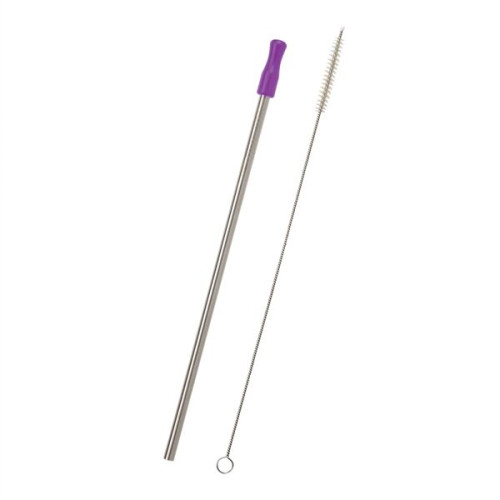 Stainless Steel Straw With Cleaning Brush