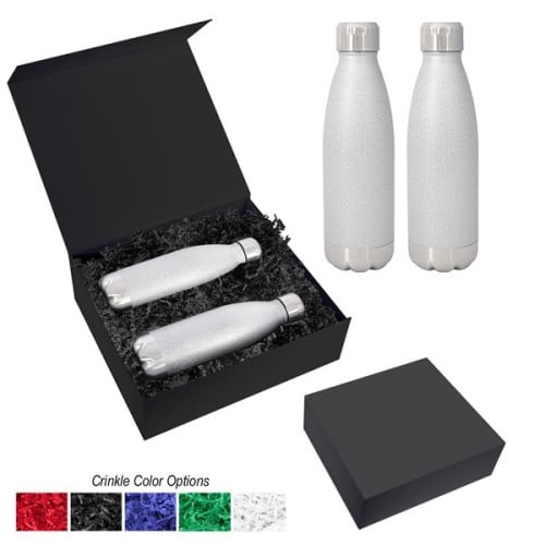 16 Oz. Iced Out Swiggy Stainless Steel Bottle Gift Set