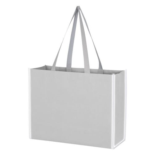 Non-Woven Reflective Edge Tote Bag