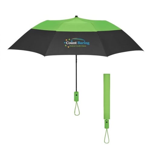 46" Arc Color Top Folding Umbrella