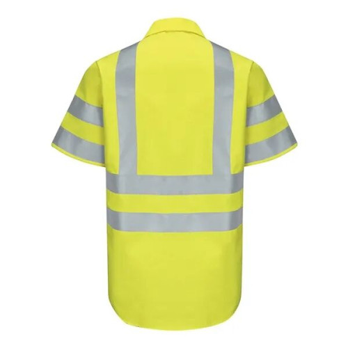 Red Kap Men's Enhanced & Hi-Visibility Work Shirt
