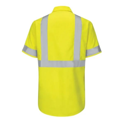 Red Kap Men's Enhanced & Hi-Visibility Work Shirt