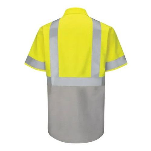 Red Kap Men's Enhanced & Hi-Visibility Work Shirt
