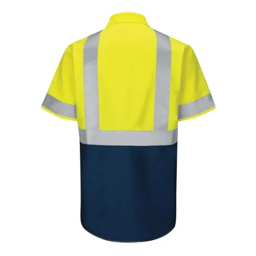 Red Kap Men's Enhanced & Hi-Visibility Work Shirt
