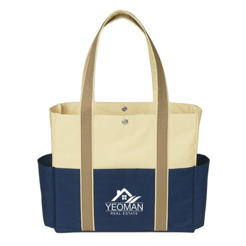 Tri-Color Tote Bag