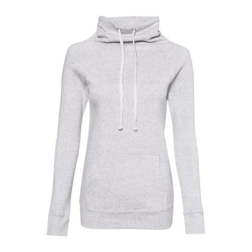 MV Sport Women's Space-Dyed Cowl Neck Sweatshirt