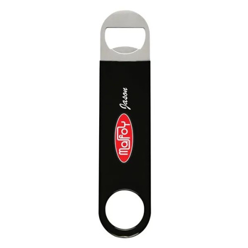 Large Vinyl Coated Stainless Steel Bottle Opener