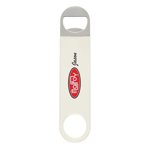 Large Vinyl Coated Stainless Steel Bottle Opener