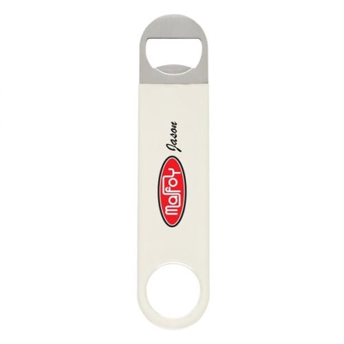 Large Vinyl Coated Stainless Steel Bottle Opener