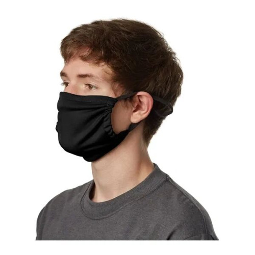 Hanes 2-Ply Polyester Pocket Face Mask
