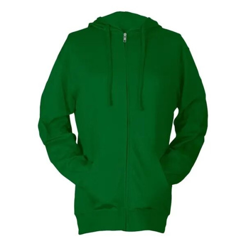 Tultex Unisex Beach Full-Zip Hooded Long Sleeve T-Shirt