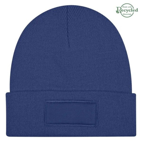Patch rPET Knit Beanie With Cuff