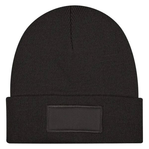 Patch rPET Knit Beanie With Cuff