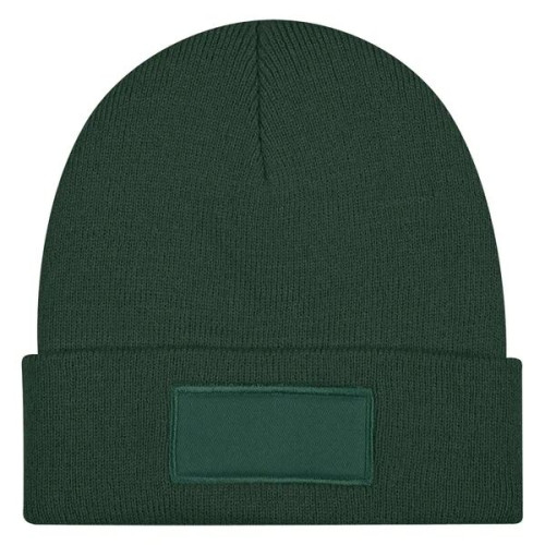 Patch rPET Knit Beanie With Cuff