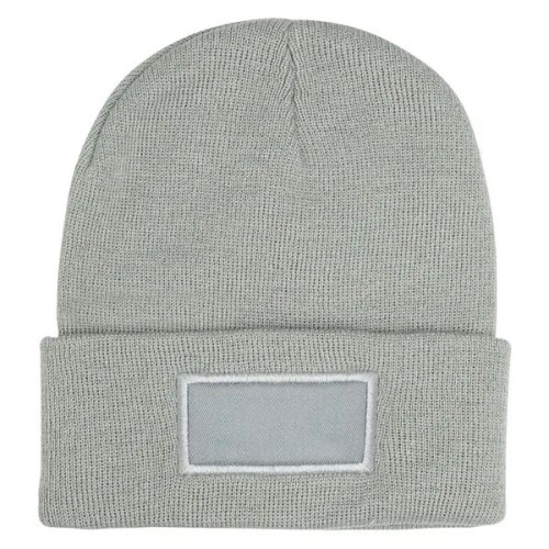 Patch rPET Knit Beanie With Cuff