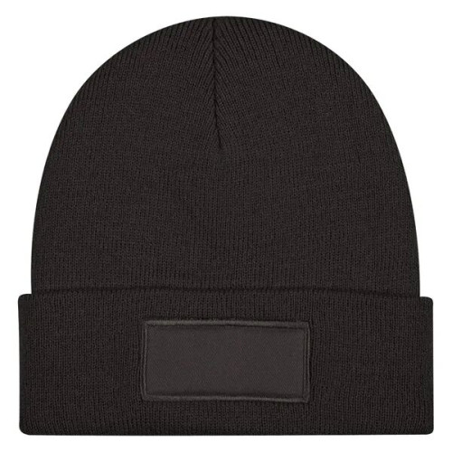 Patch rPET Knit Beanie With Cuff