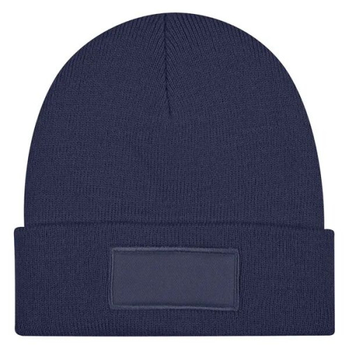 Patch rPET Knit Beanie With Cuff