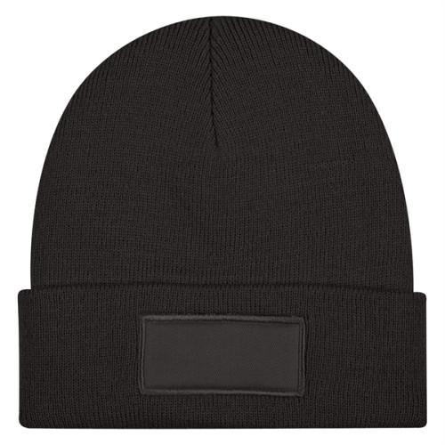 Patch rPET Knit Beanie With Cuff