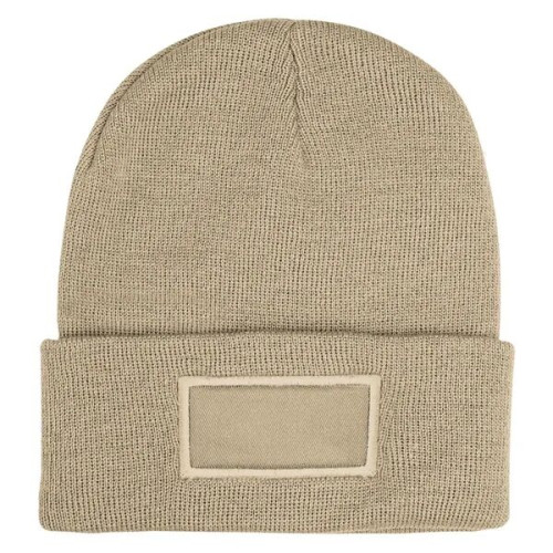 Patch rPET Knit Beanie With Cuff