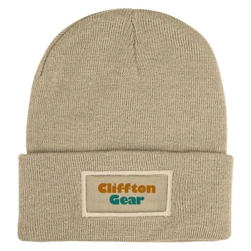 Patch rPET Knit Beanie With Cuff