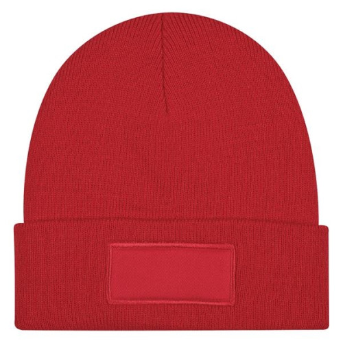 Patch rPET Knit Beanie With Cuff
