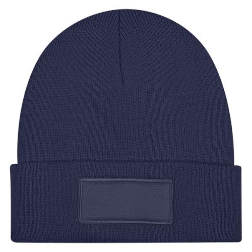 Patch rPET Knit Beanie With Cuff