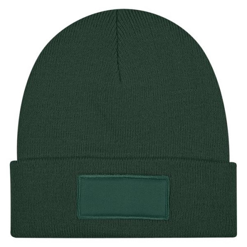 Patch rPET Knit Beanie With Cuff