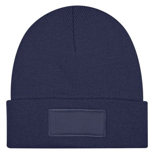 Patch rPET Knit Beanie With Cuff