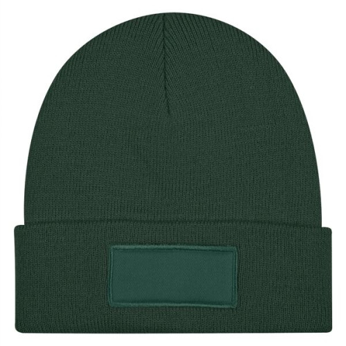 Patch rPET Knit Beanie With Cuff
