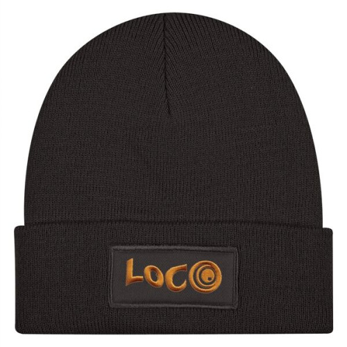 Patch rPET Knit Beanie With Cuff