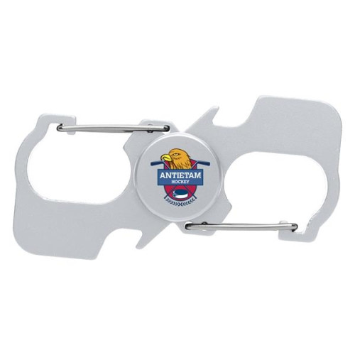 Carabiner Fun Spinner With Bottle Openers