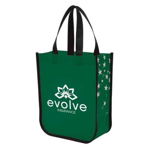 Star Struck Laminated Non-Woven Tote Bag