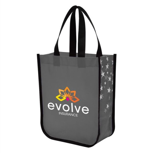 Star Struck Laminated Non-Woven Tote Bag