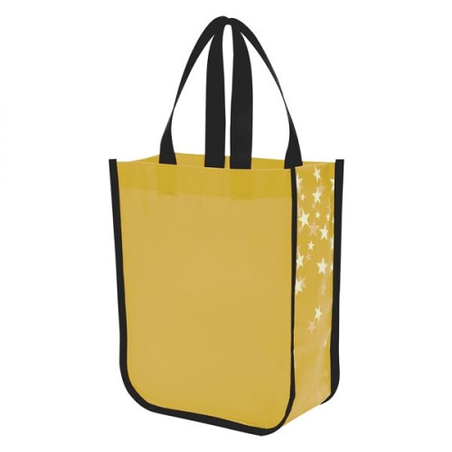 Star Struck Laminated Non-Woven Tote Bag