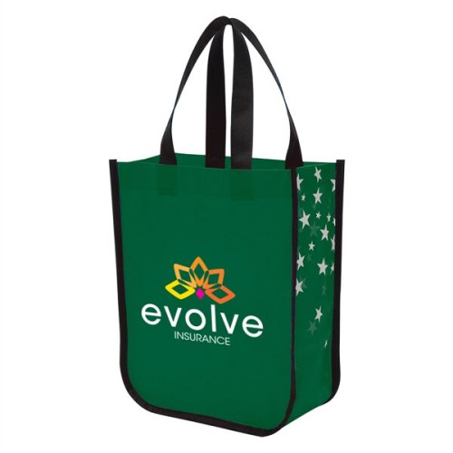 Star Struck Laminated Non-Woven Tote Bag