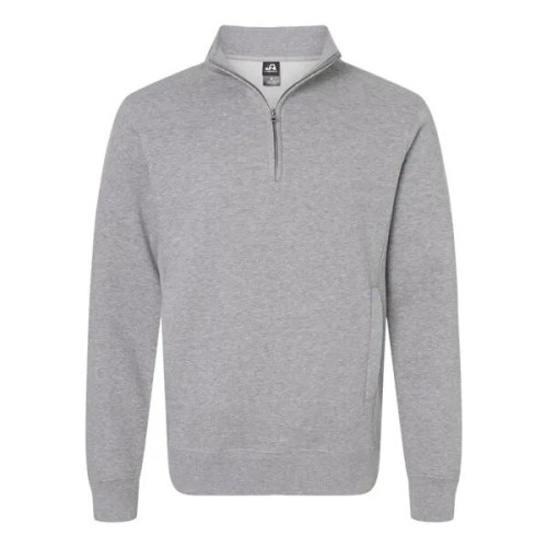 J. America Unisex Heavyweight Fleece Quarter-Zip Sweatshirt