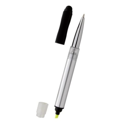 Illuminate 4-In-1 Highlighter Stylus Pen With LED