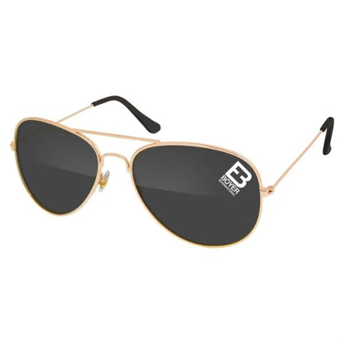 Metal Aviator Sunglasses