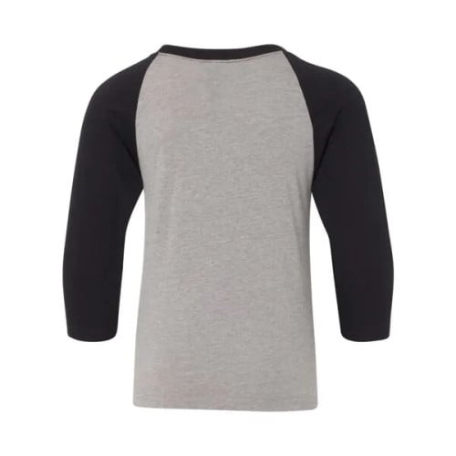 Next Level Youth CVC Three-Quarter Sleeve Raglan T-Shirt