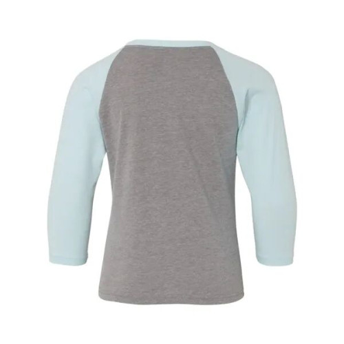 Next Level Youth CVC Three-Quarter Sleeve Raglan T-Shirt