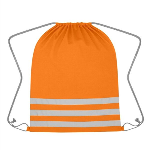 Reflective Safety Drawstring Bag