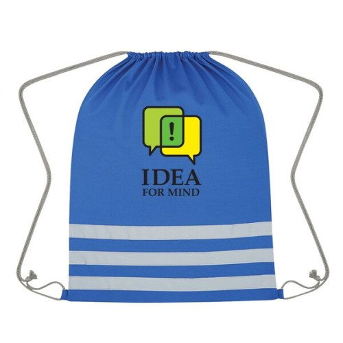 Reflective Safety Drawstring Bag
